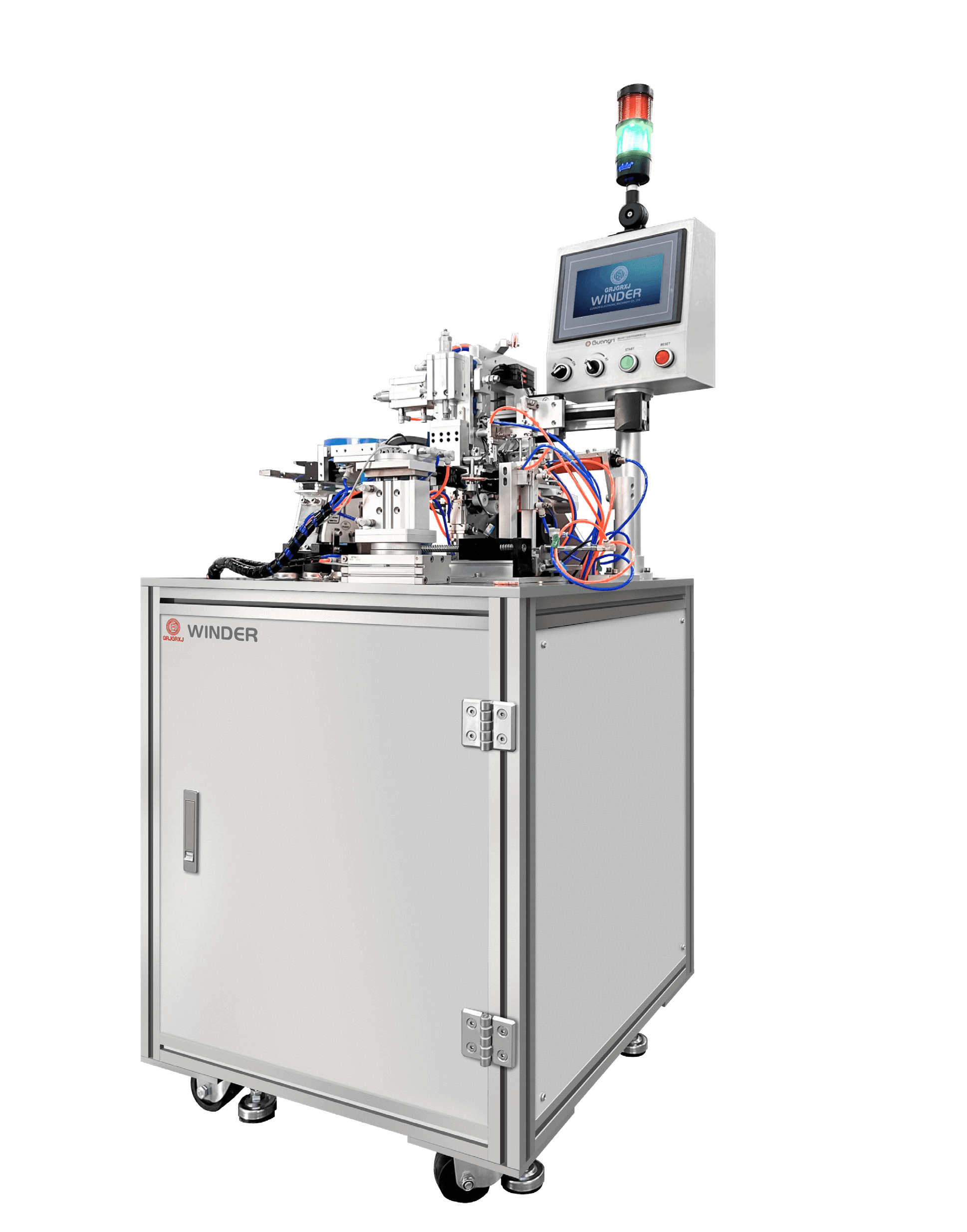 AJGJ-0630-GW Fully Automatic Edge Sliding Racetrack Type Winding Machine