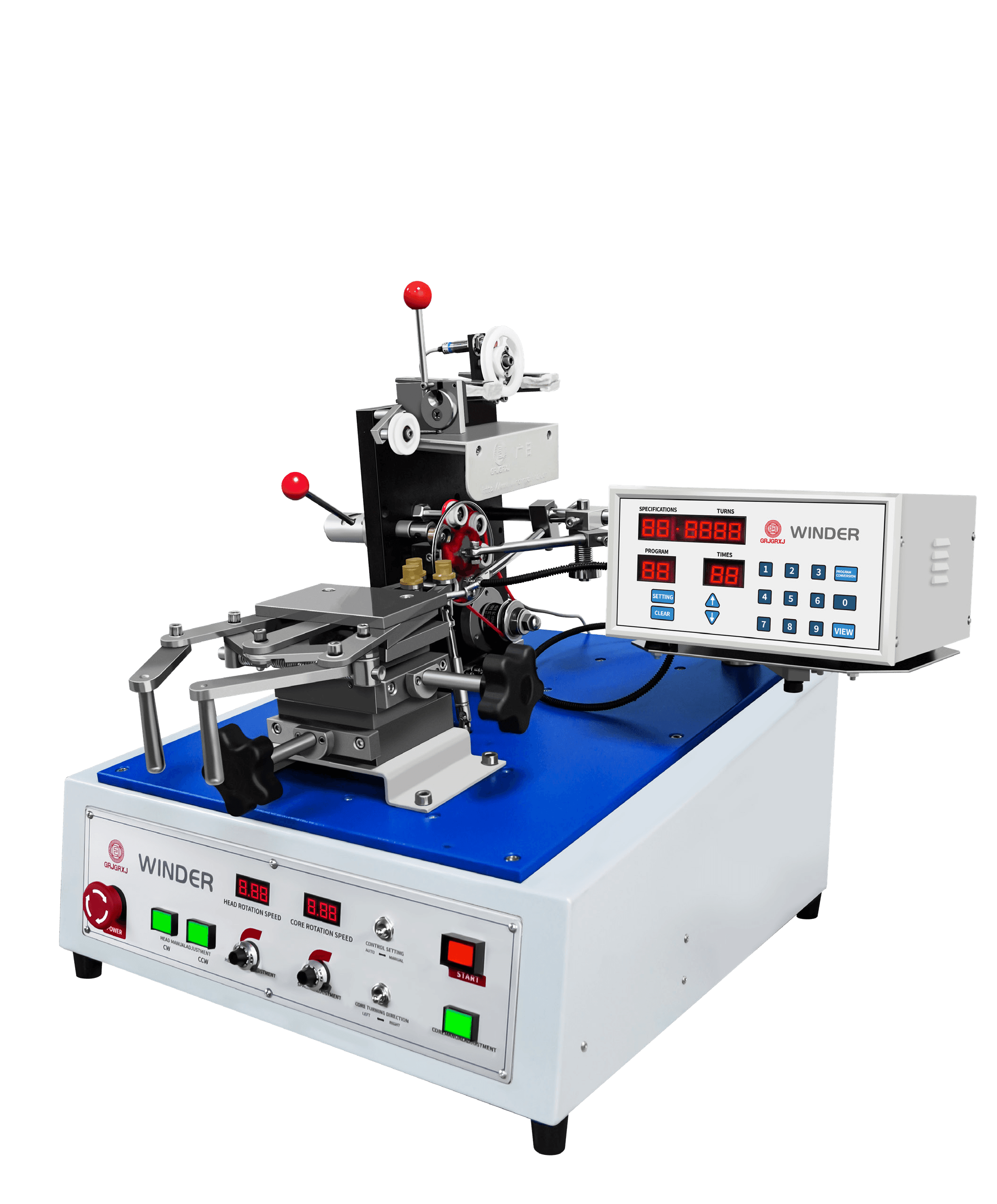 JGC-1732H-GW Side Slider Head Inductor Winding Machine
